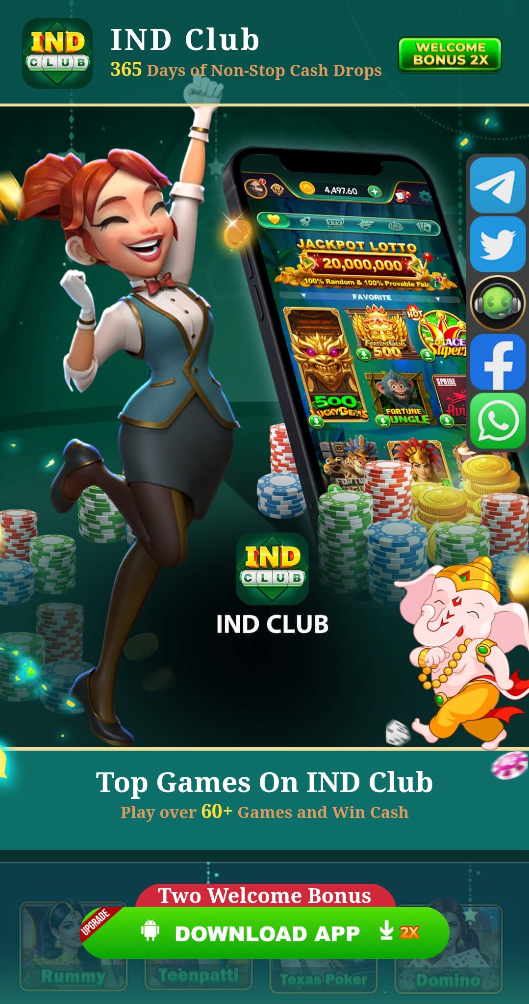 Ind Club APK Download Ind Club App Login Ind Club ₹291 Bonus Ind Club Rummy Game Ind Club APK Latest Version