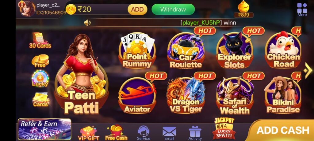 Teen Patti Master
Teen Patti Master app
Teen Patti Master APK